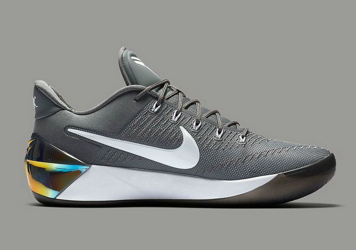Nike Kobe AD Gray White Blakc Basketball Shoes